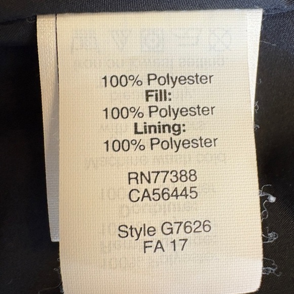 J. Crew Black grey Herringbone zip front high collar Vest w pockets size Medium - Picture 7 of 10